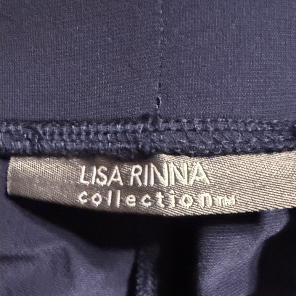 Lisa Rinna Collection Deep Blue pants - Picture 2 of 3